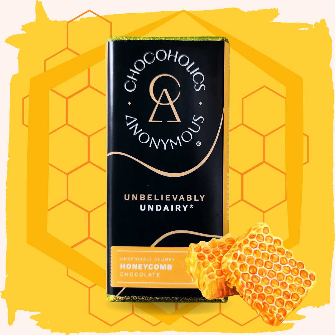 Honeycomb | 110g Bar, Chocoholics Anonymous® - The Original Undairy™ Chocolate