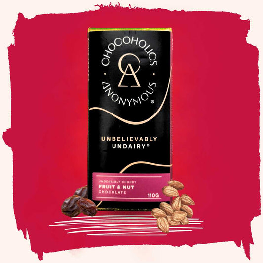 Fruit & Nut | 110g, Chocoholics Anonymous® - The Original Undairy™ Chocolate